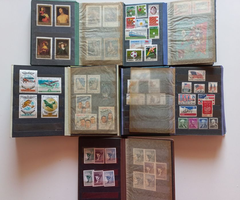Znaczki z klaserami