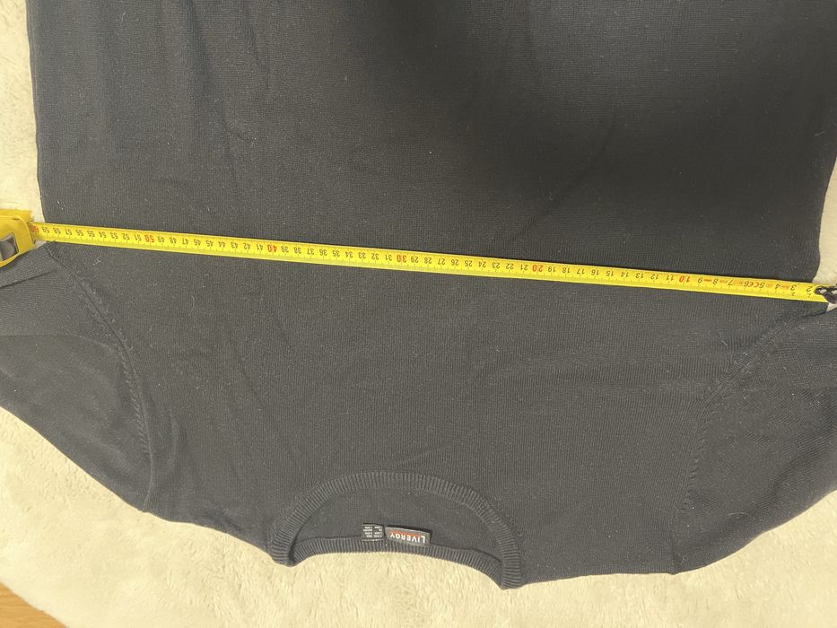 Czarny męski sweter jak nowy