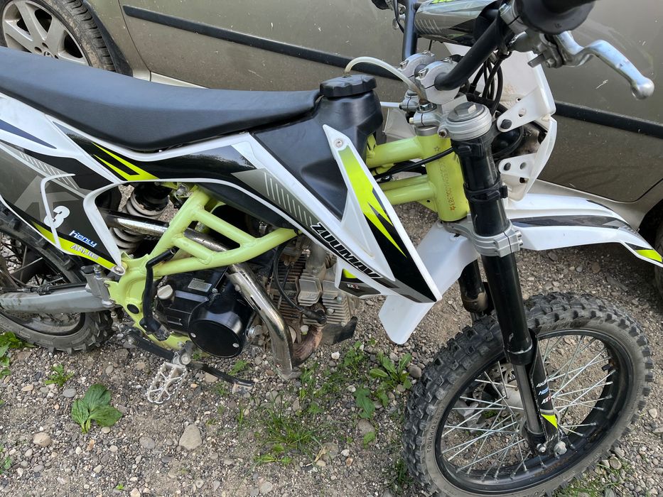 Піт байк 125 куб технічно справний мож торг ланц новий звоздочки нові