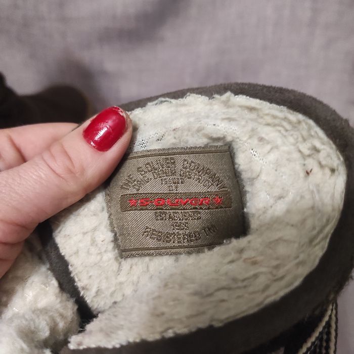 Botki zamszowe S.Oliver