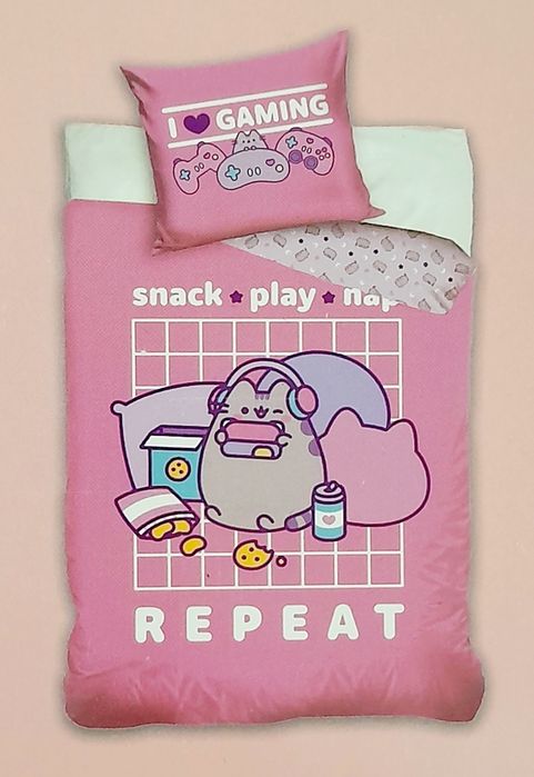 Komplet pościeli Pusheen 140x200 + 70x90