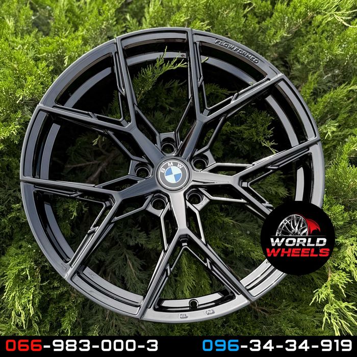 Диски R20 5x120 BMW X5 X6 E53 E70 F15 E71 F16 VOSSEN разноширокие черные ковка