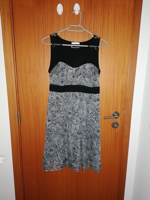 Vestido de seda_Promod
