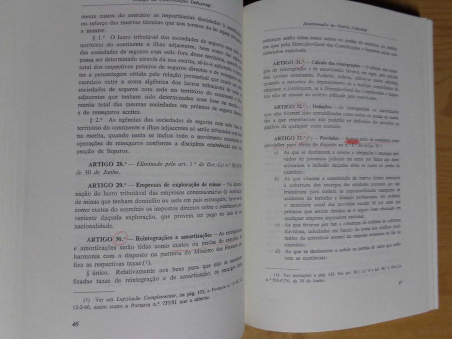 Livro – Código da Contribuição Industrial
