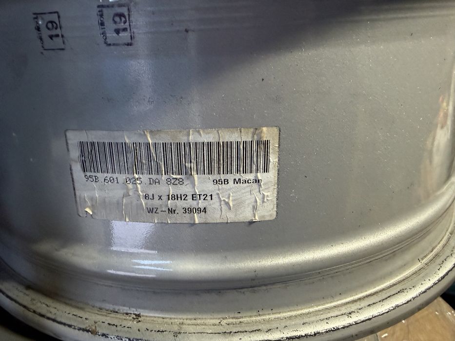 Диски porsche macan r18 original