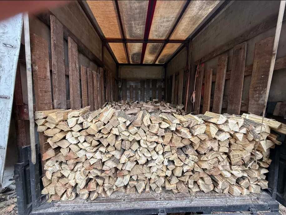СУХИЕ Дрова колотые метровка (ГРУША Абрикос Яблоня Акация,Дуб,Ясень)