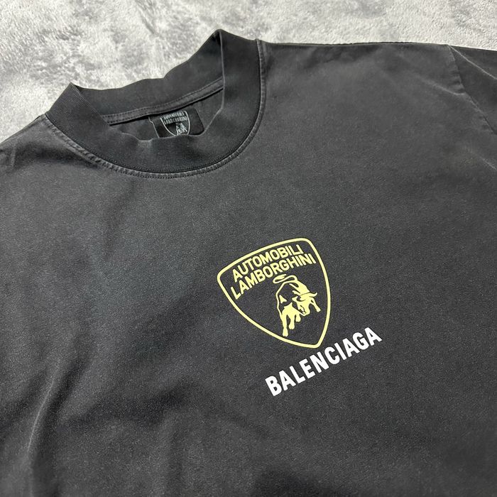 Футболка Balenciaga & Lamborghini S L