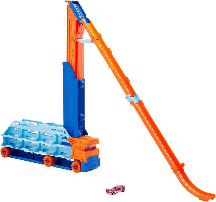 Трек Хот вілс Вантажівка-транспортер Суперспуск Hot Wheels HDY92
