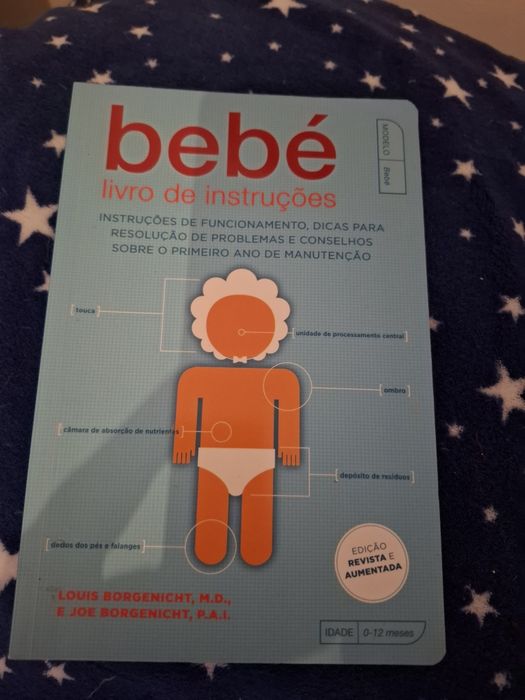 Livro de instruções de para o seu bebé