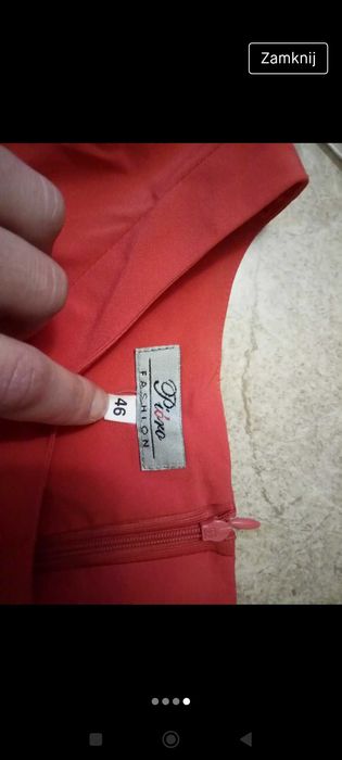 Elegancka sukienka rozm.46