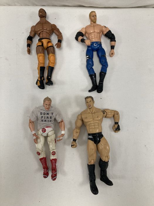Brinquedo Bonecos John Cena, Rey Misterio, Booker T, WWE, Jakks