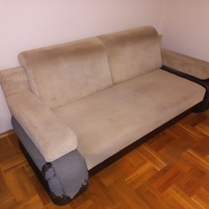 Sofa rozkładana z funkcją spania