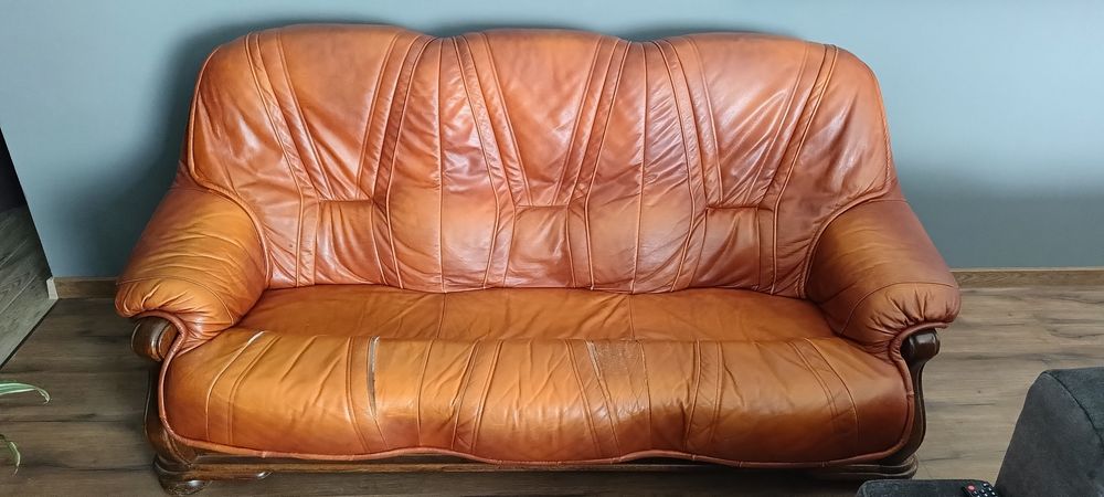 Sofa skórzana 3osobowa
