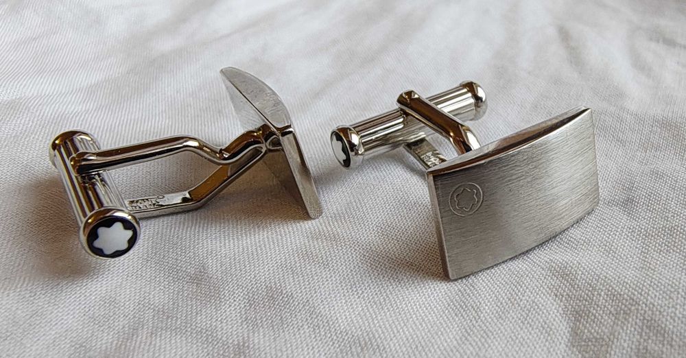 Montblanc MB6019 Elegance – spinki do mankietów + oryginalne pudełko