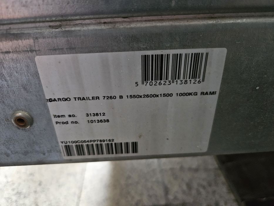 Przyczepa z Rampą Brenderup