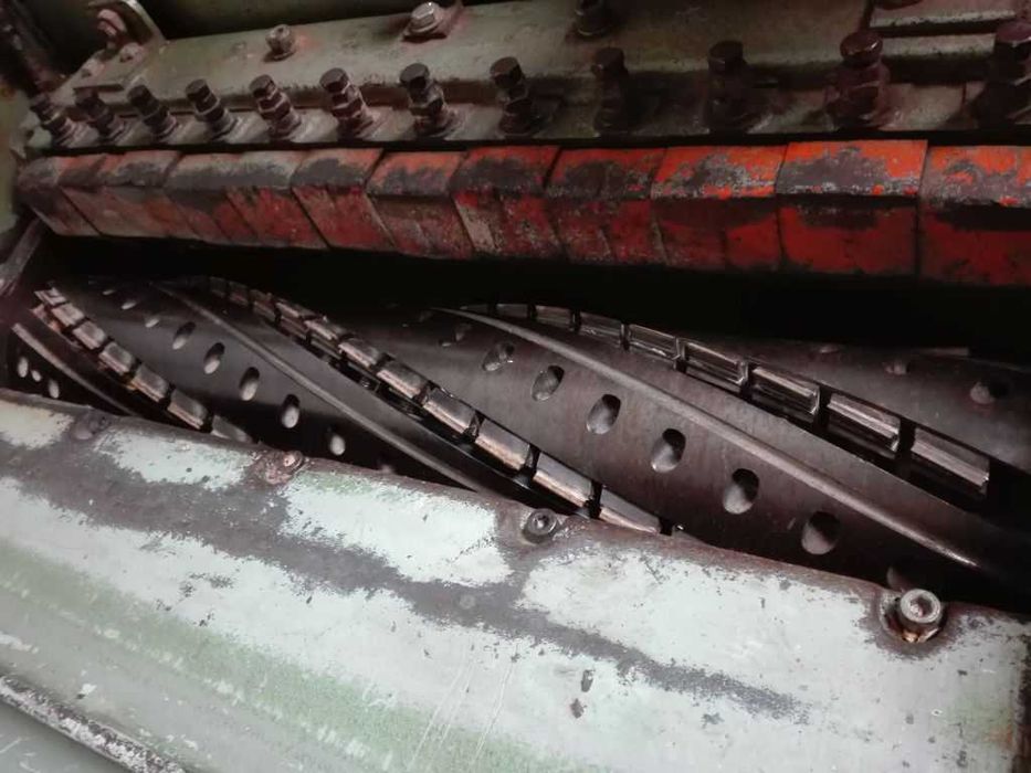 Potężna Strugarka dwustronna pod duże obciążenia ,wały spiralne