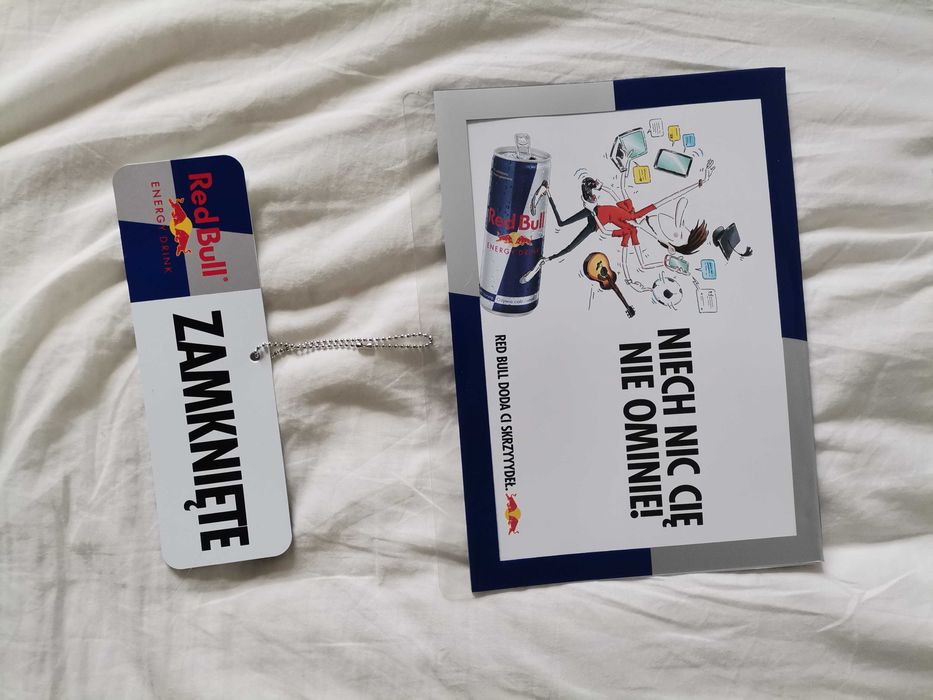 Red Bull Zawieszka Otwarte/Zamknięte