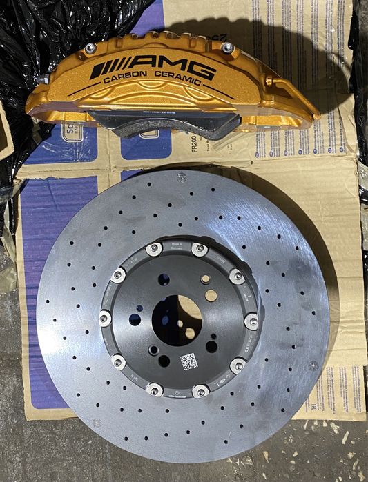 Карбон-керамические тормоза Mercedes c63 w205 е63 w213