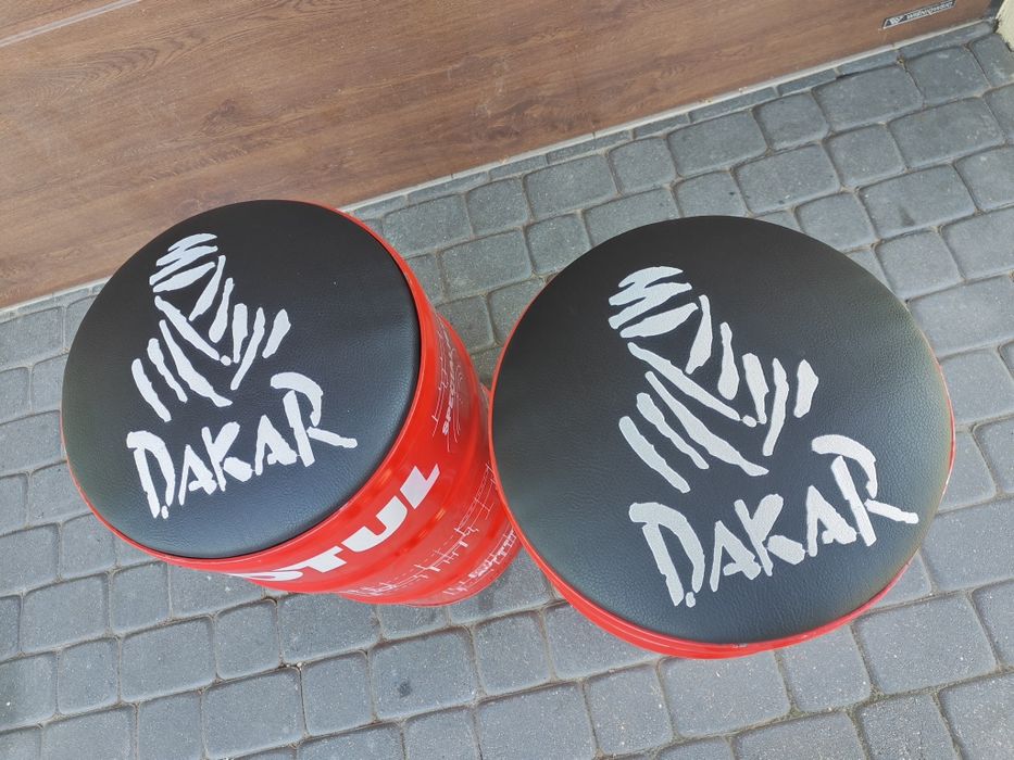 Hoker pufa Motul Dakar beczka