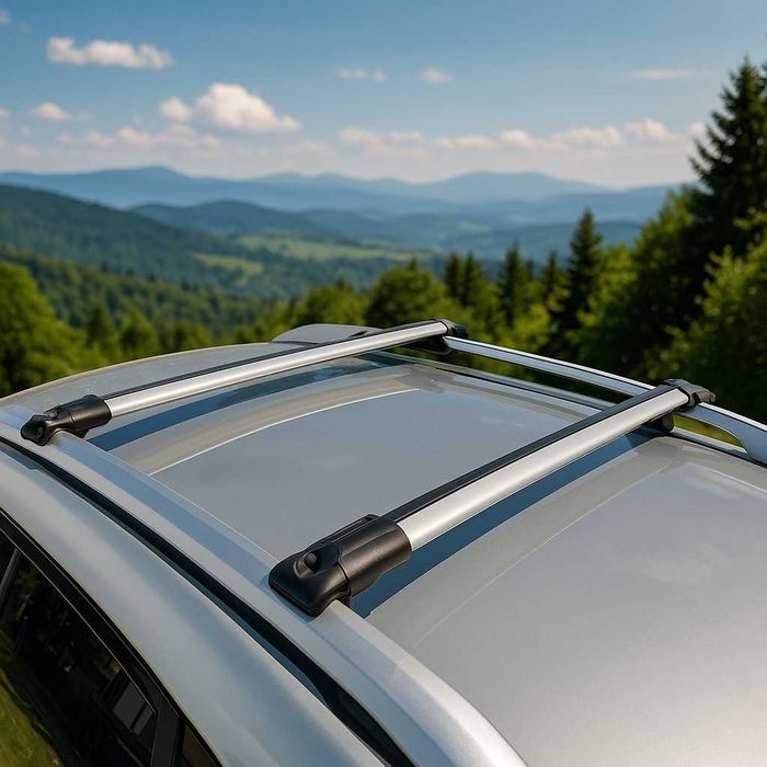 Багажник на крышу Черкассы | Поперечки на рейлинги универсальные 75 кг