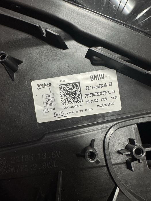 Lewa Lampa BMW F44 FULL LED Reflektor Lewy EU