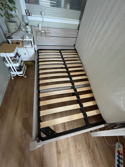 Rama łóżka z solidnym stelażem 120x200 (REZERWACJA)