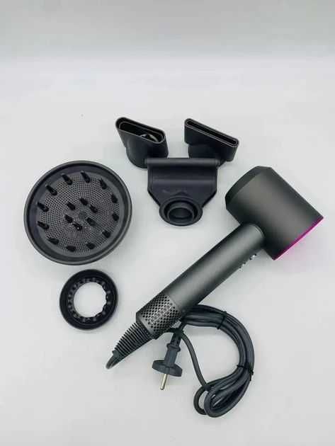 Фен Super Hair Dryer Dyson, 5 насадок