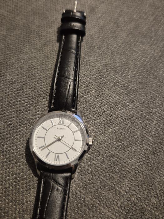 Zegarek TCM, skórzany pasek