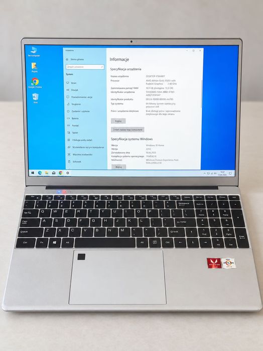 Laptop T-bao H7 – 16 GB RAM, SSD, podświetlana klawiatura