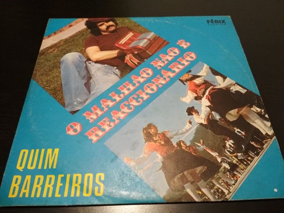 3 Discos Autografados Quim Barreiros Vinil