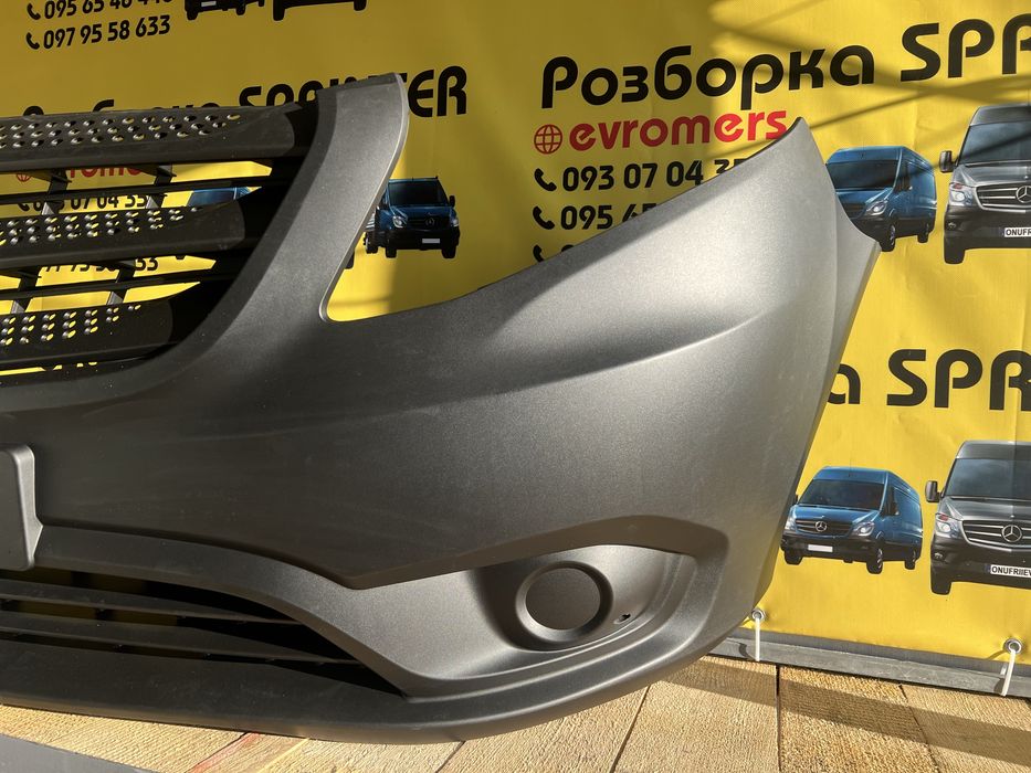 Бампер передний решотка mercedes vito 447 2014 Разборка вито 447