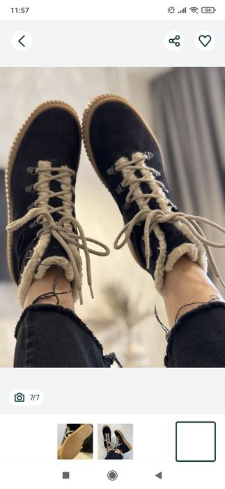 Зимняя обувь ботинки хайтопи  Paul Green Австрия