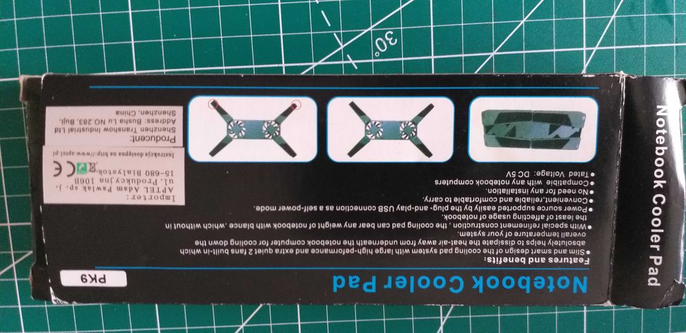 podstawka chłodząca pod laptop