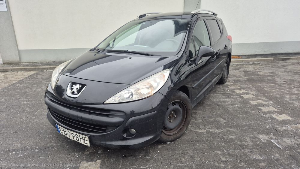 Peugeot 207 SW 1.6 HDi | Szklany dach | Sprawny