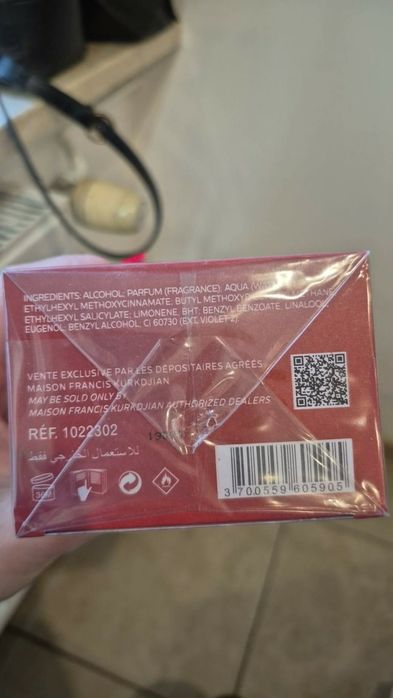 Nowe perfumy Baccarat Rouge 540 70 ml