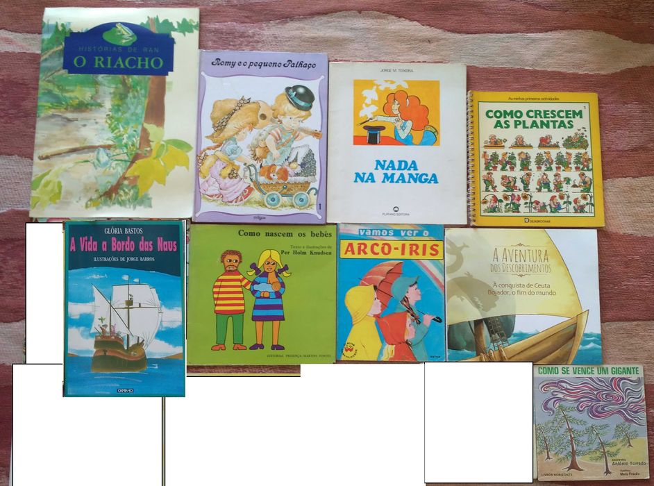 Livros Didácticos, Fábulas, Lendas, Contos Infantis e Banda Desenhada