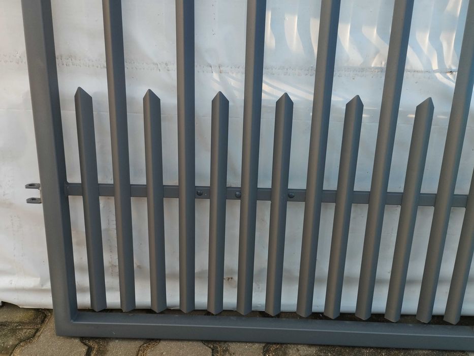 Brama KPZ dwuskrzydłowa 5m grafit antracyt KOMPLET !!!