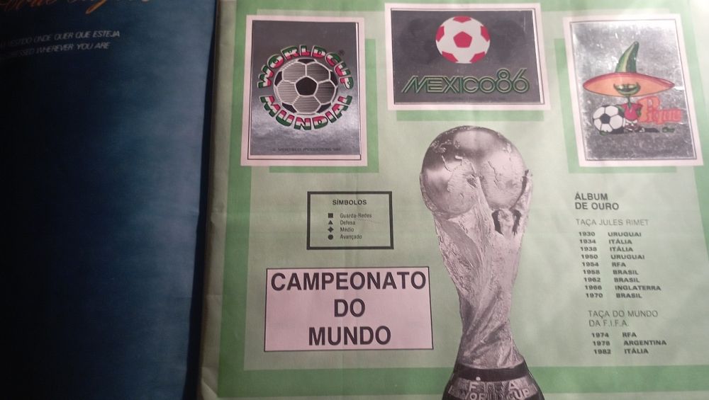 Caderneta México 86