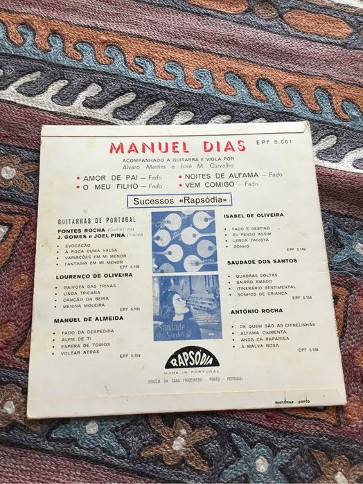 Discos de vinil de fado