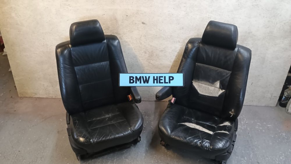 Салон сидения кожа bmw e34