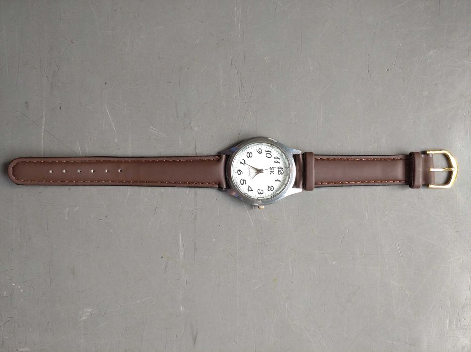 zegarek SK quartz nowy pasek ladny stan duzo zdjec wysyłka 1zl