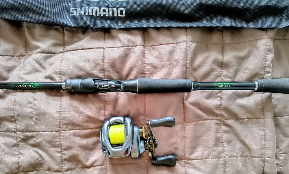 Продам Катушка Shimano Curado DC 151 XG,  Спінінг Shimano Curado 72H2.