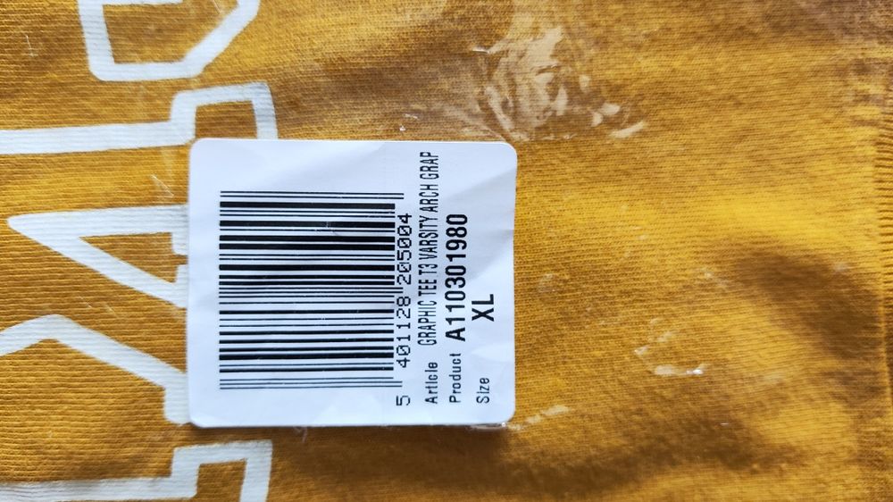 Dockers od Levi's żółty t-shirt rozm XL