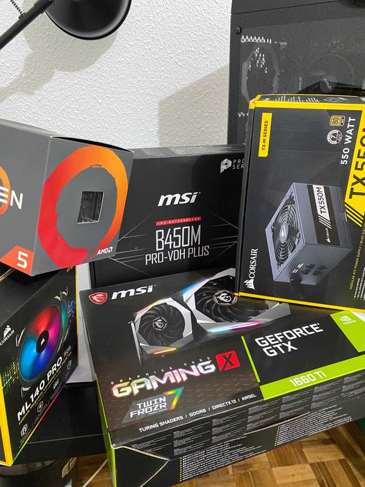 PC GAMING | Ryzen 5 2600 + GTX 1660 Ti + 16GB RAM + 740GB SSD