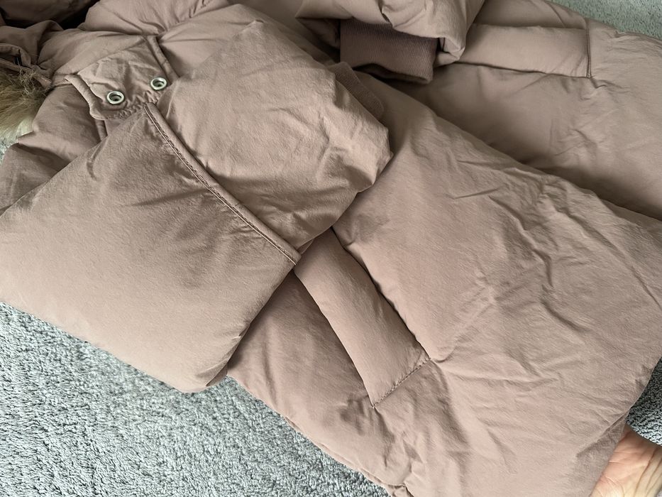 Пуховик Zara 110см зимова куртка