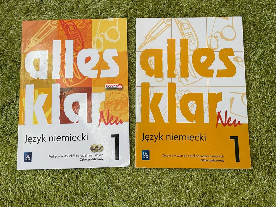 Alles Klar 1 Książka+ćwiczenia cena za zestaw