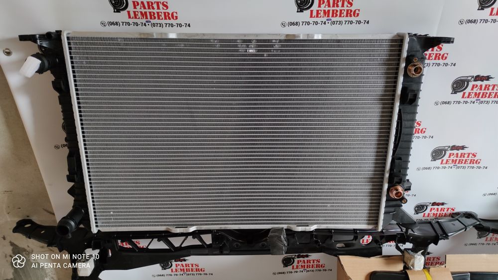 Audi A6 C7 Ауді А6 С7 Телевізор Радіатор Дифузор Вентилятор Панель