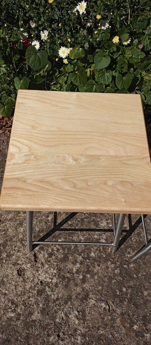 Стул кухонный/ стілець кухонний, нержавеющая сталь, стиль лофт