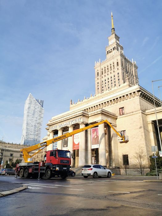 Wynajem podnośników  koszowych 45m 4x4 , 53m