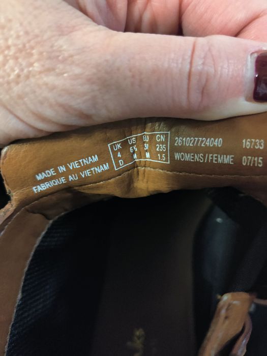 Шкіряні черевики Clarks